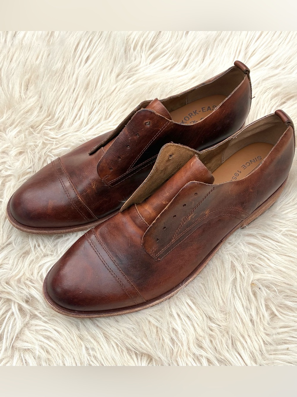 Kork-Ease Rori NWOT Leather Oxfords Women’s Sz 11 - Picture 5 of 12